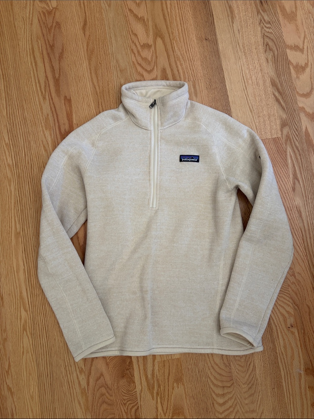 Patagonia Women’s Cream Half-Zip Better Sweater
